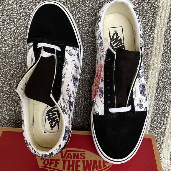 Vans Old Skool Paradise Floral Black True White WMNS - Picture 13 of 16